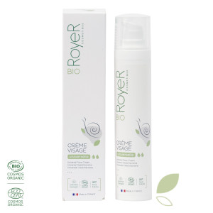 Crème visage hydratante bave d’escargot bio 50 ml
