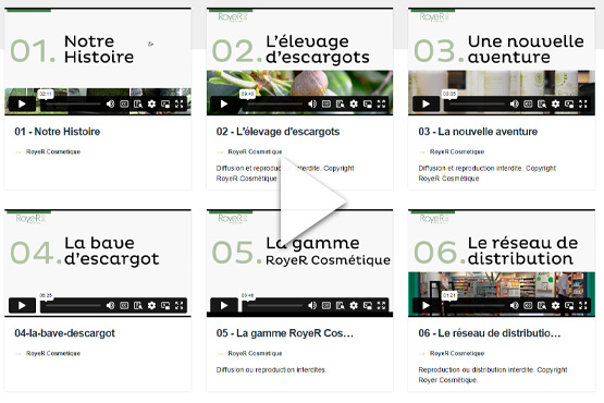 Formation RoyeR Cosmétique - Par Chapitres