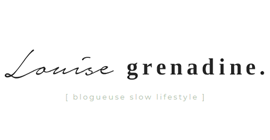 Logo blog Louise Grenadine