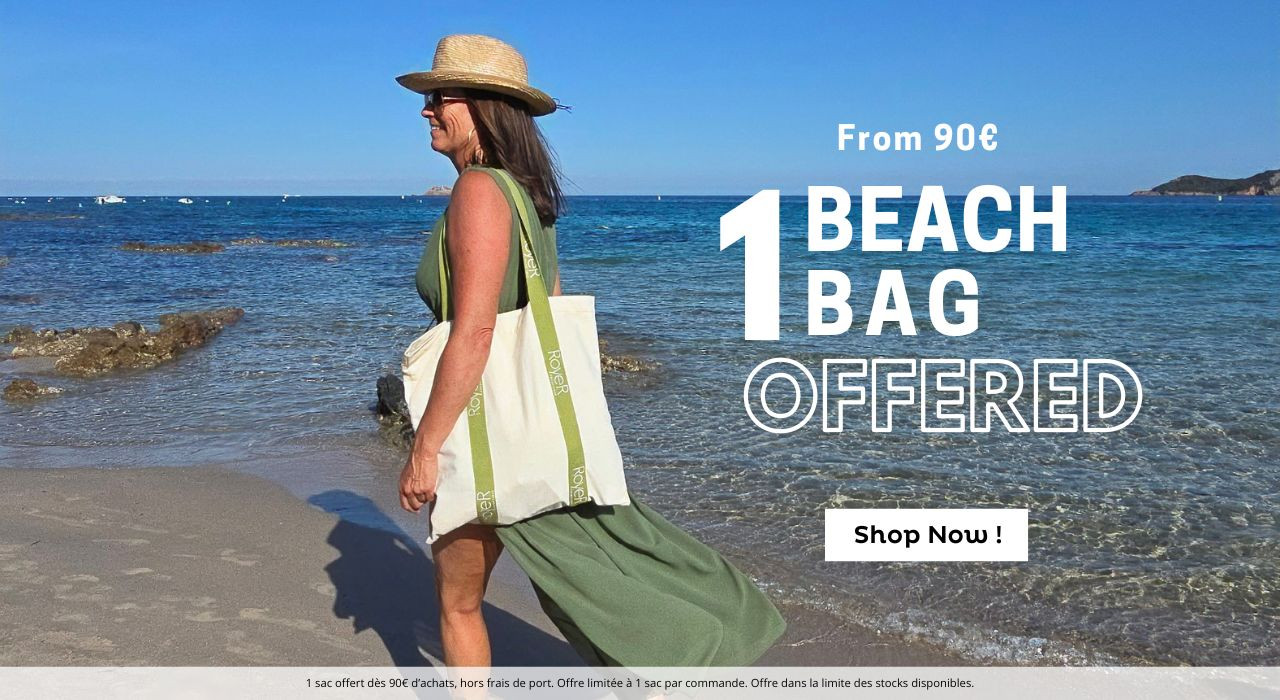  Your free beach bag!