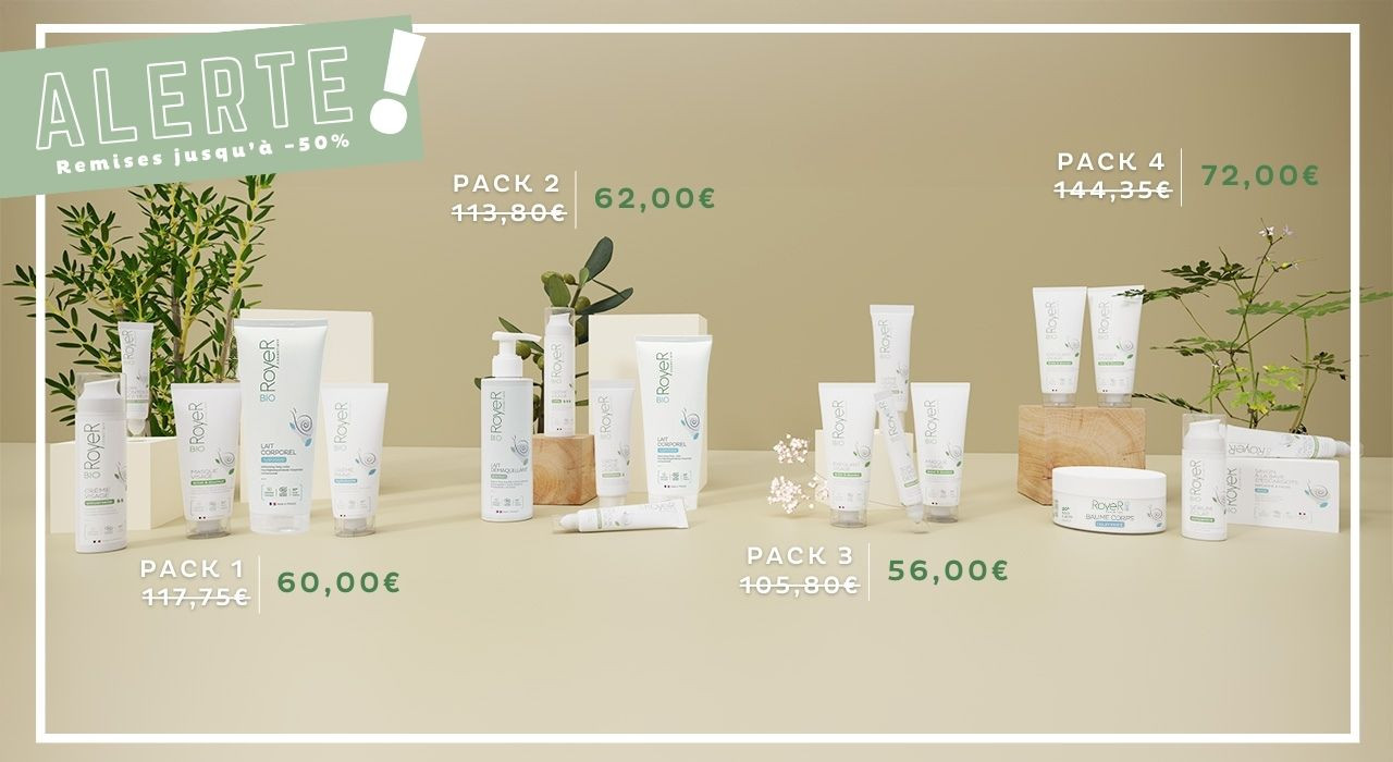 Profitez de 4 lots exclusifs à prix cassés